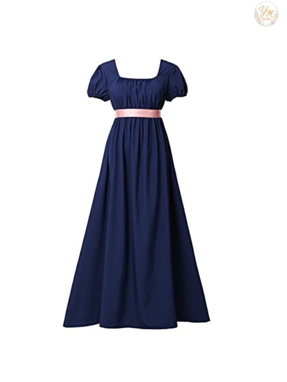 Regency Tea Party Dress Victorian Ball Gown Empire Waist A-Line